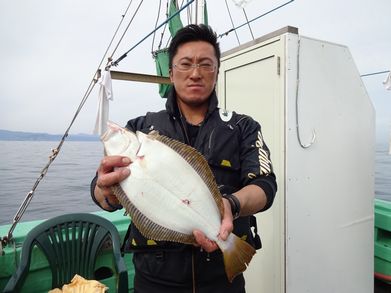 小樽　小樽沖　ヒラメ釣り