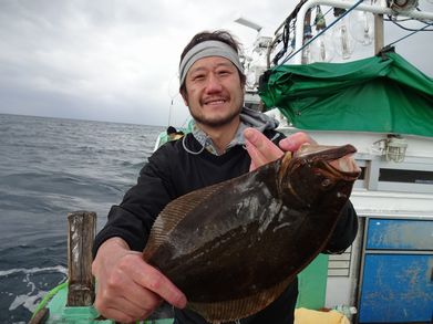 小樽　小樽沖　ヒラメ釣り