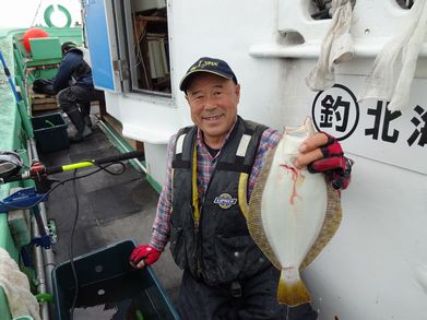 小樽　小樽沖　ヒラメ釣り