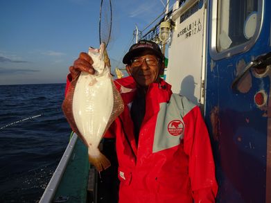 小樽　小樽沖　ヒラメ釣り