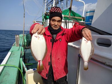 小樽　小樽沖　ヒラメ釣り