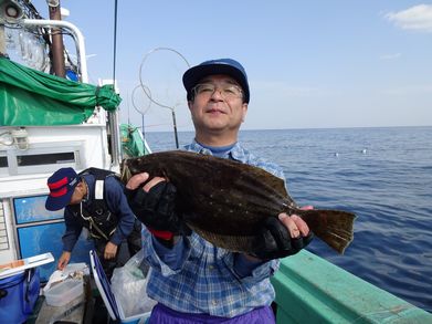 小樽　小樽沖　ヒラメ釣り