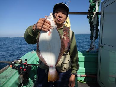 小樽　小樽沖　ヒラメ釣り