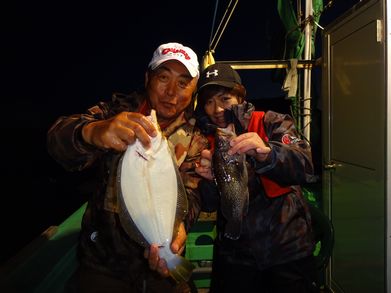 小樽　小樽沖　ヒラメ釣り