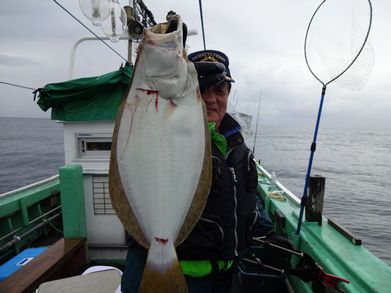 小樽　小樽沖　ヒラメ釣り