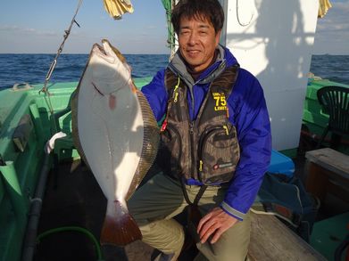 小樽　小樽沖　ヒラメ釣り