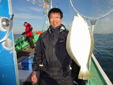 小樽　小樽沖　ヒラメ釣り