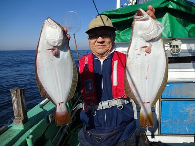 小樽　小樽沖　ヒラメ釣り