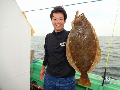 小樽　小樽沖　ヒラメ釣り