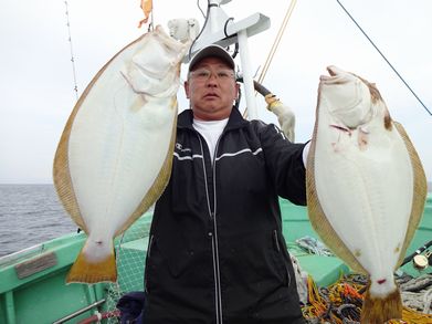 小樽　小樽沖　ヒラメ釣り