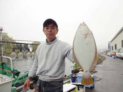 小樽　小樽沖　ヒラメ釣り