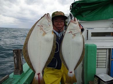 小樽　小樽沖　ヒラメ釣り