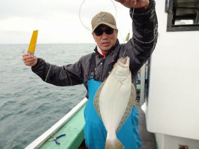 小樽　小樽沖　ヒラメ釣り