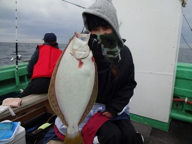 小樽　小樽沖　ヒラメ釣り