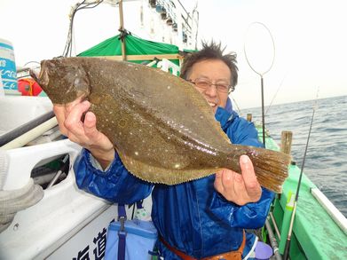 小樽　小樽沖　ヒラメ釣り