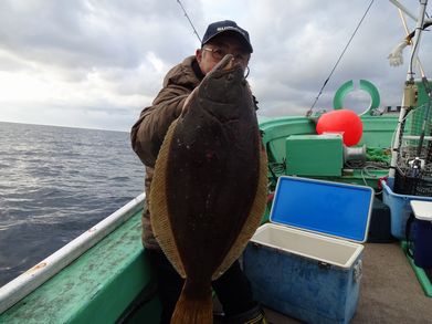 小樽　小樽沖　ヒラメ釣り