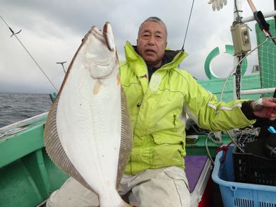 小樽　小樽沖　ヒラメ釣り