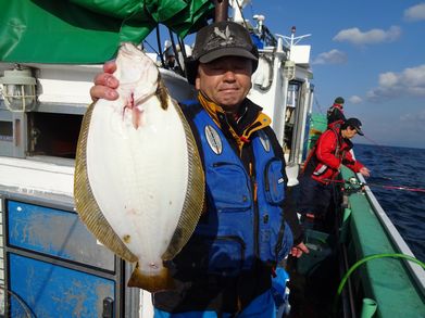 小樽　小樽沖　ヒラメ釣り