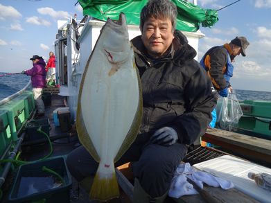 小樽　小樽沖　ヒラメ釣り