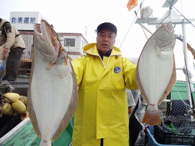 小樽　小樽沖　ヒラメ釣り