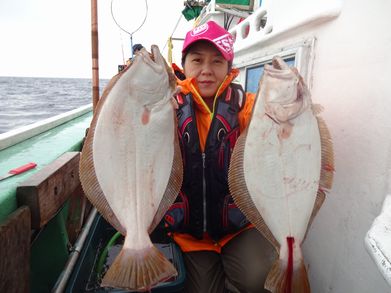 小樽　小樽沖　ヒラメ釣り