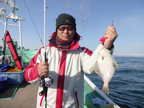 小樽　小樽沖　カレイ釣り