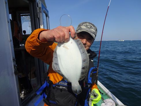 小樽　小樽沖　カレイ釣り