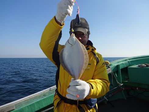 小樽　小樽沖　カレイ釣り