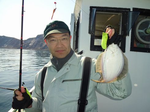 小樽　小樽沖　カレイ釣り