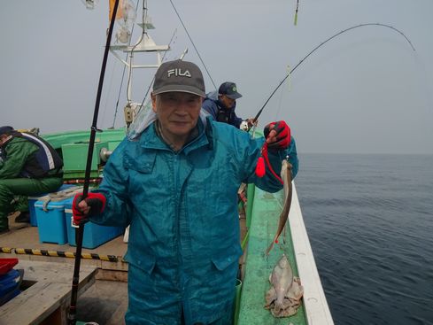 小樽　小樽沖　カレイ釣り