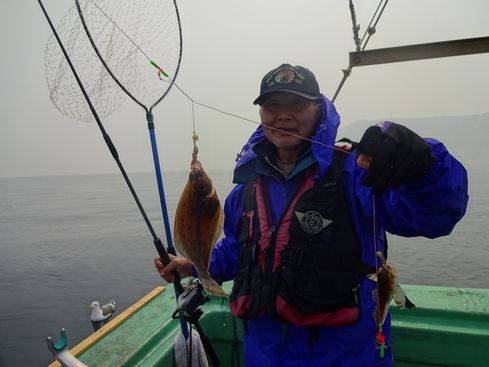 小樽　小樽沖　カレイ釣り