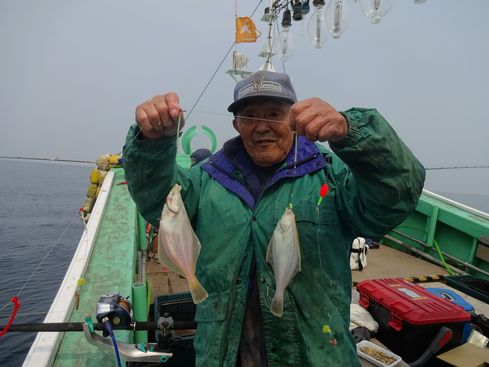 小樽　小樽沖　カレイ釣り