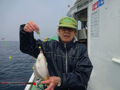 小樽　小樽沖　カレイ釣り