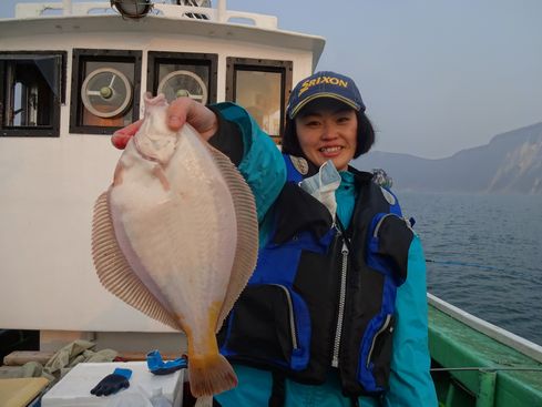 小樽　小樽沖　カレイ釣り