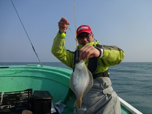 小樽　小樽沖　カレイ釣り