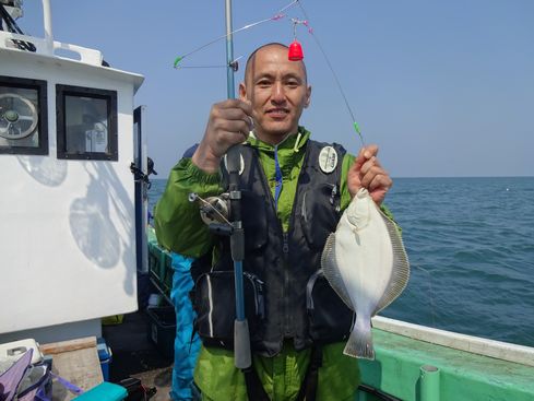 小樽　小樽沖　カレイ釣り