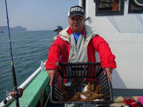 小樽　小樽沖　カレイ釣り