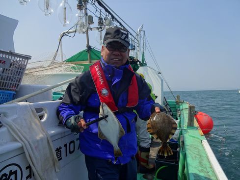 小樽　小樽沖　カレイ釣り