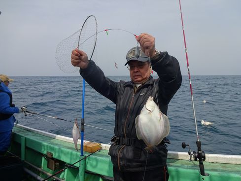 小樽　小樽沖　カレイ釣り