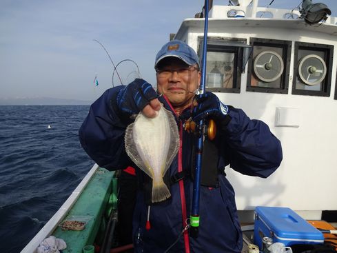 小樽　小樽沖　カレイ釣り