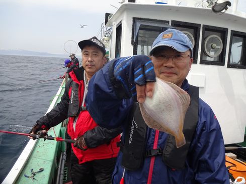 小樽　小樽沖　カレイ釣り