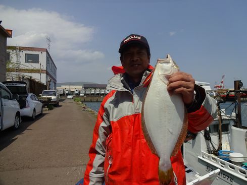 小樽　小樽沖　ヒラメ釣り