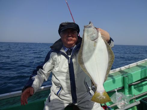 小樽　小樽沖　ヒラメ釣り