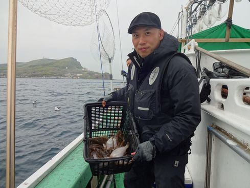 小樽　小樽沖　カレイ釣り