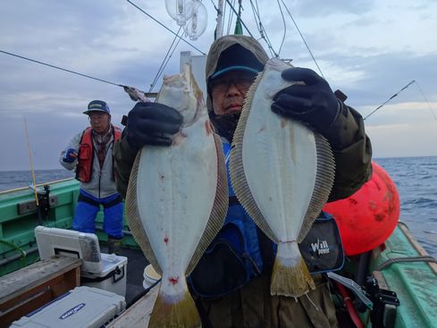 小樽　小樽沖　ヒラメ釣り