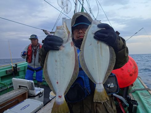 小樽　小樽沖　ヒラメ釣り