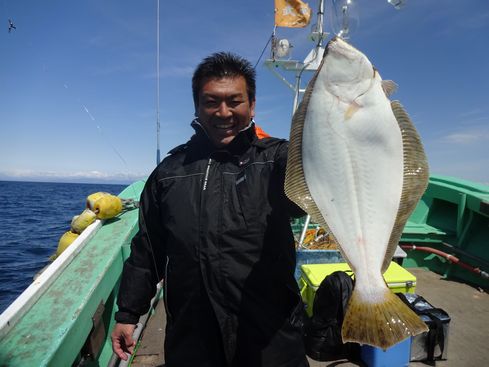 小樽　小樽沖　ヒラメ釣り