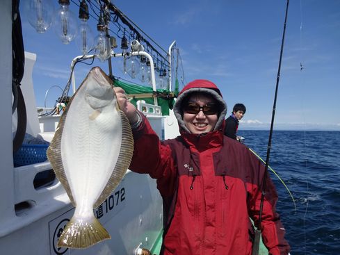 小樽　小樽沖　ヒラメ釣り