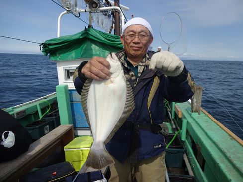 小樽　小樽沖　ヒラメ釣り