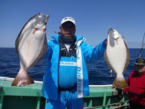 小樽　小樽沖　ヒラメ釣り